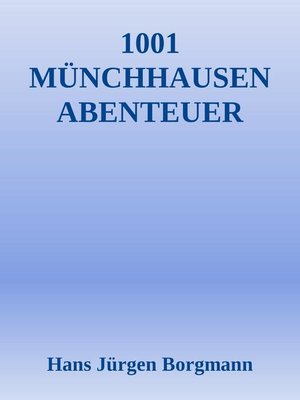 cover image of 1001 Münchhausen Abenteuer